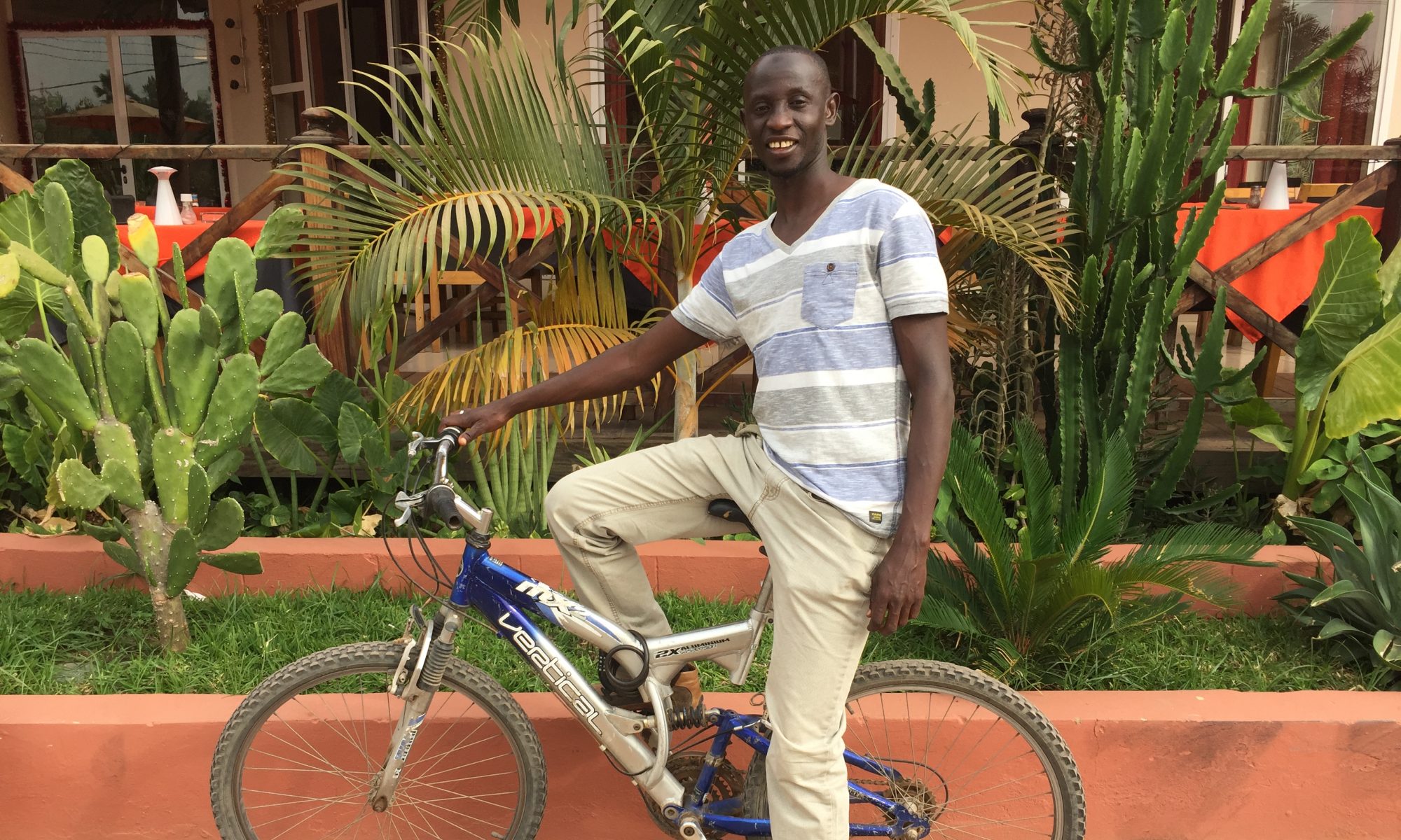 Cycling in the Gambia