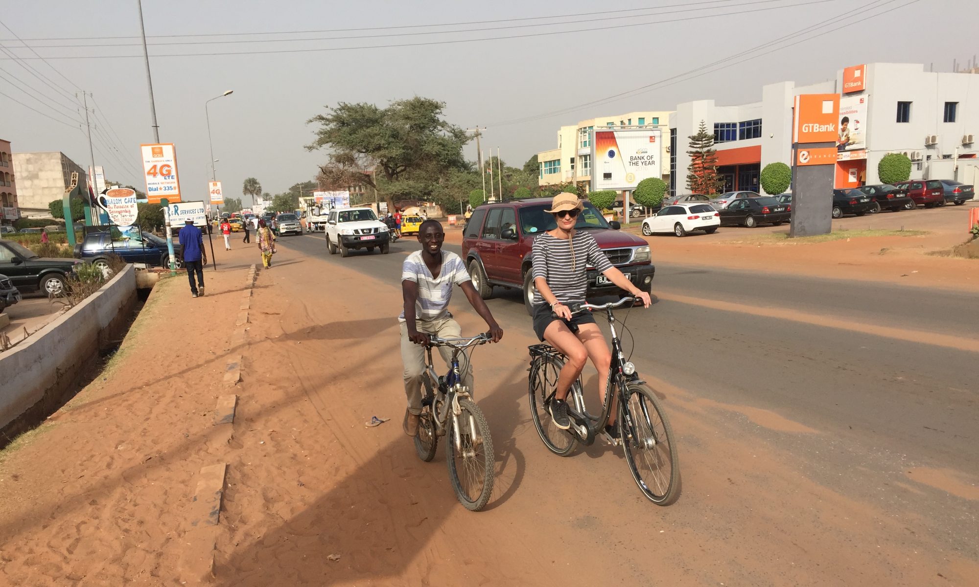 Fietsen in Gambia